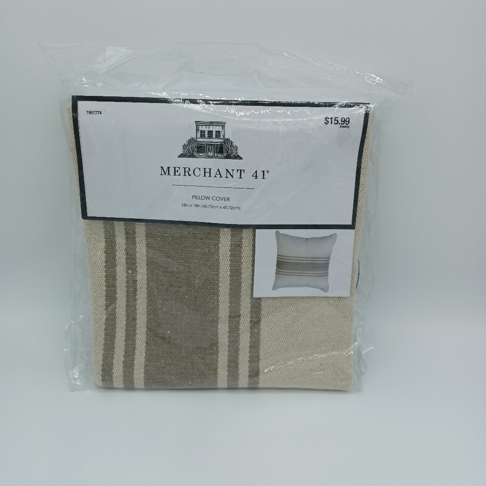 Hobby Lobby Pillow Cover 18in x 18in